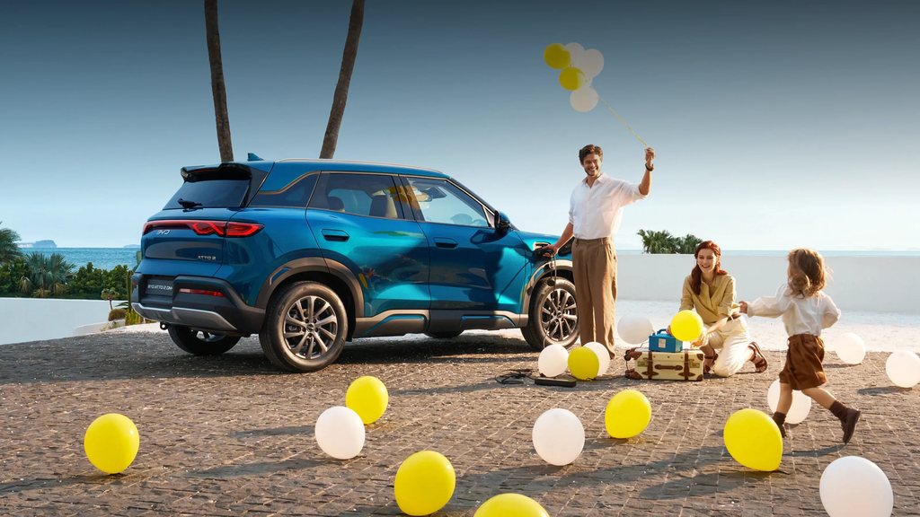 BYD ATTO 2 DM-i – Megfelelő tér a kényelem élvezetére.