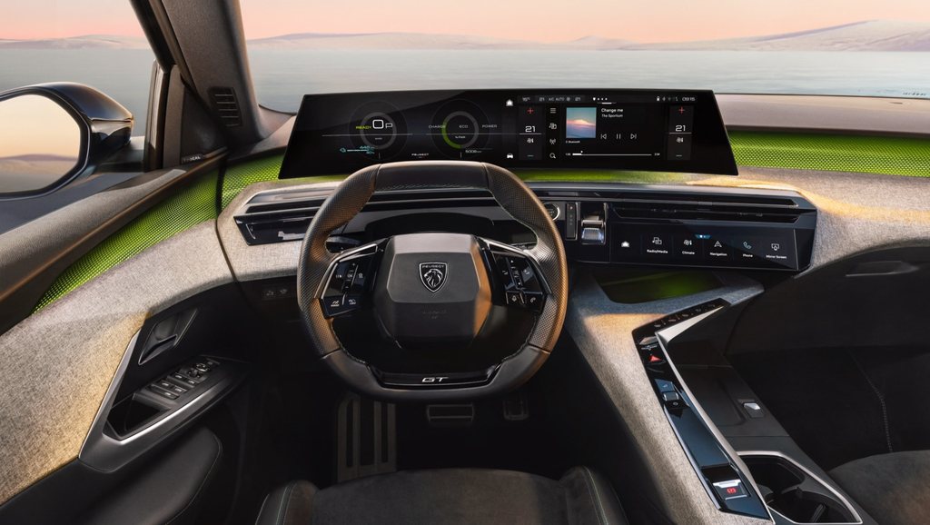New PEUGEOT Panoramic i-Cockpit®