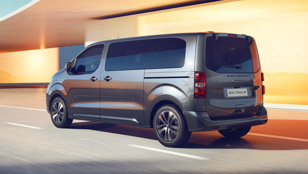 New PEUGEOT E-Traveller rear view