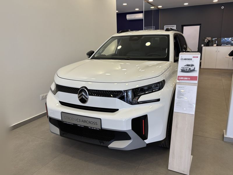 Citroën C3 Aircross SUV PLUS Turbo 100 LE manuális