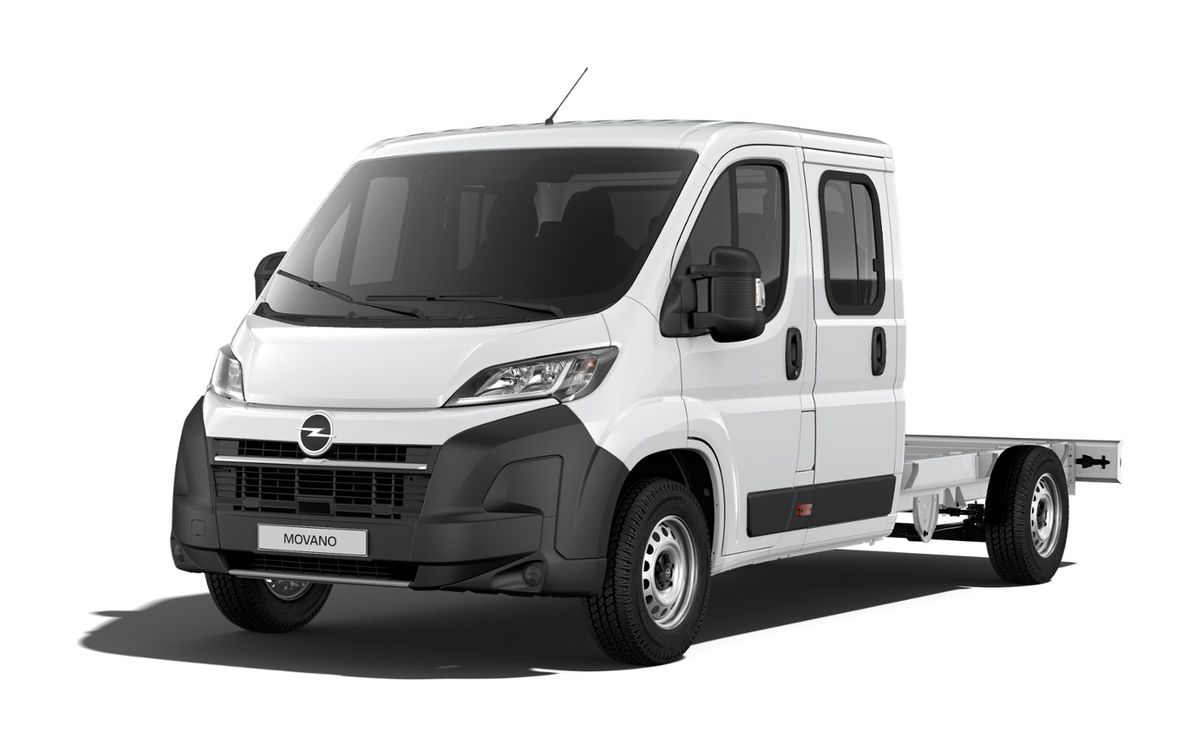 Opel Movano platós felépítmény Duplakabinos – 2. kép